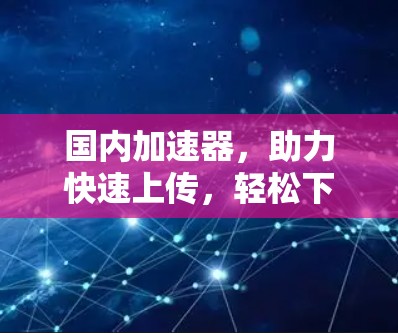 国内加速器，助力快速上传，轻松下载