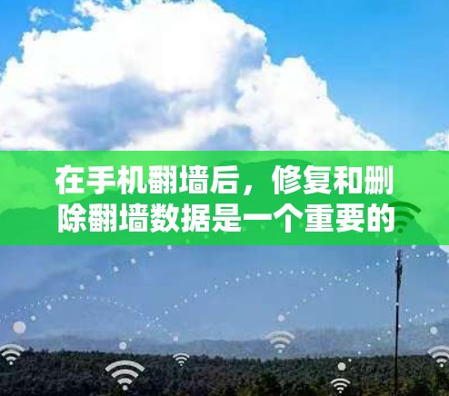 在手机翻墙后,修复和删除翻墙数据是一个重要的步骤。以下是一些值得考虑的翻墙后修复软件推荐,结合了功能、兼容性和使用体验,帮助您更好地恢复手机数据