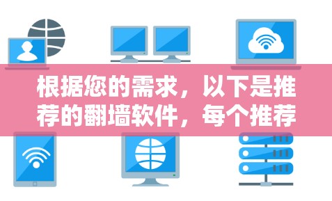 根据您的需求，以下是推荐的翻墙软件，每个推荐理由如下