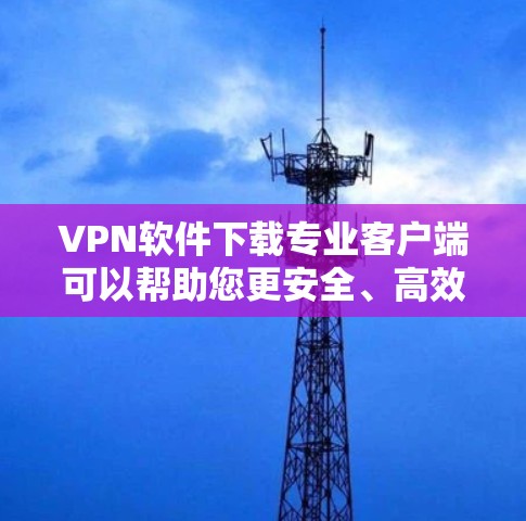 VPN软件下载专业客户端可以帮助您更安全、高效地进行VPN连接。以下是一些推荐的VPN客户端软件，它们功能强大、安全可靠，并且支持多种端到端加密（E2E）技术