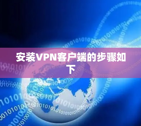 安装VPN客户端的步骤如下 安装VPN客户端的步骤如下