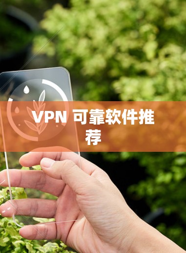 VPN 可靠软件推荐