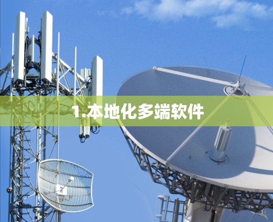 1.本地化多端软件
